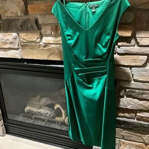 Emerald Green Cocktail Dress